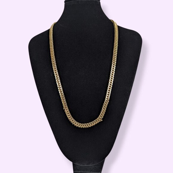 V. Monet Twisted Link Chain Necklace - Picture 2 of 7